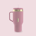 30 oz SnapSeal™ Tumbler (w/ Straw & Handle)
