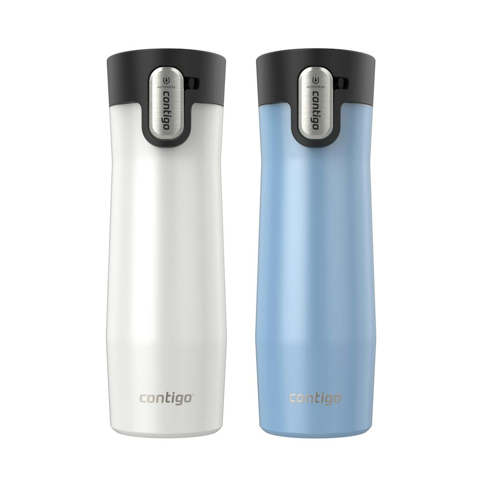 Contigo® West Loop 3.0 Stainless Steel Travel Mug with AUTOSEAL® Lid, 20oz, 2-Pack