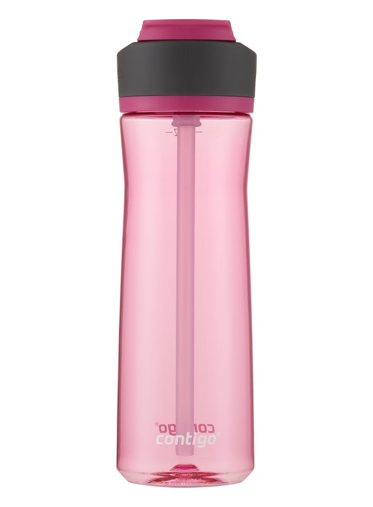 auto spout reusable water bottle