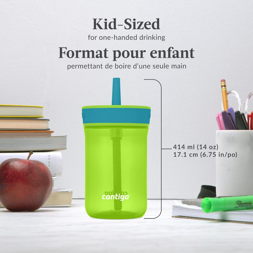 Contigo® Kids Leighton Spill-Proof Tumbler with Straw, 14 oz