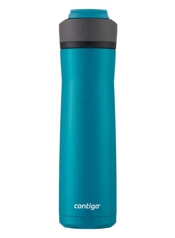 auto spout reusable water bottle
