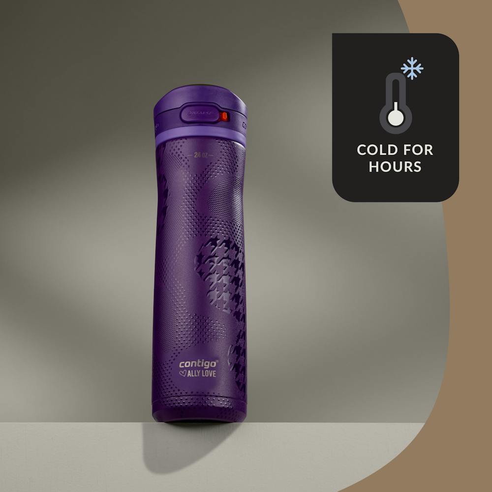 Contigo® x Ally Love Jackson Chill 2.0 Stainless Steel Water Bottle with AUTOPOP® Lid, 24oz
