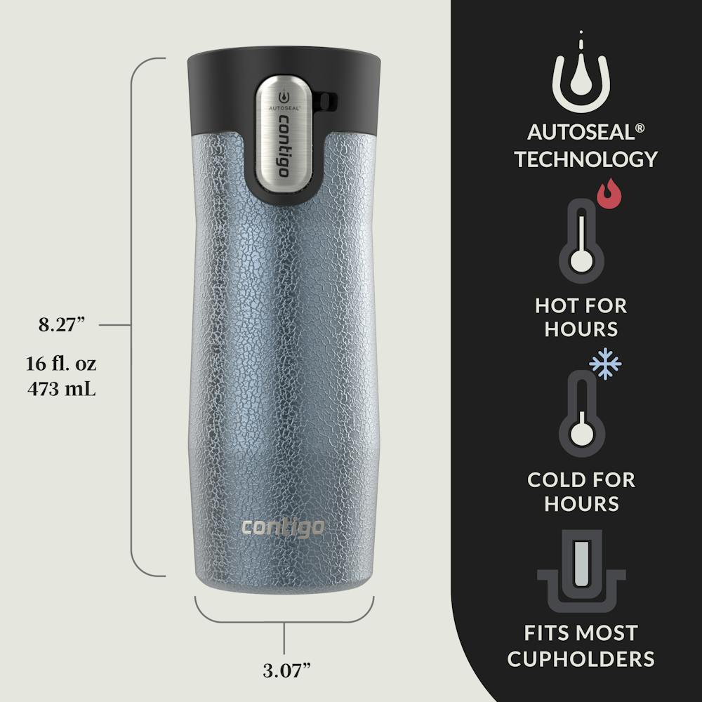 Contigo® West Loop 3.0 Stainless Steel Travel Mug with AUTOSEAL® Lid, 16oz