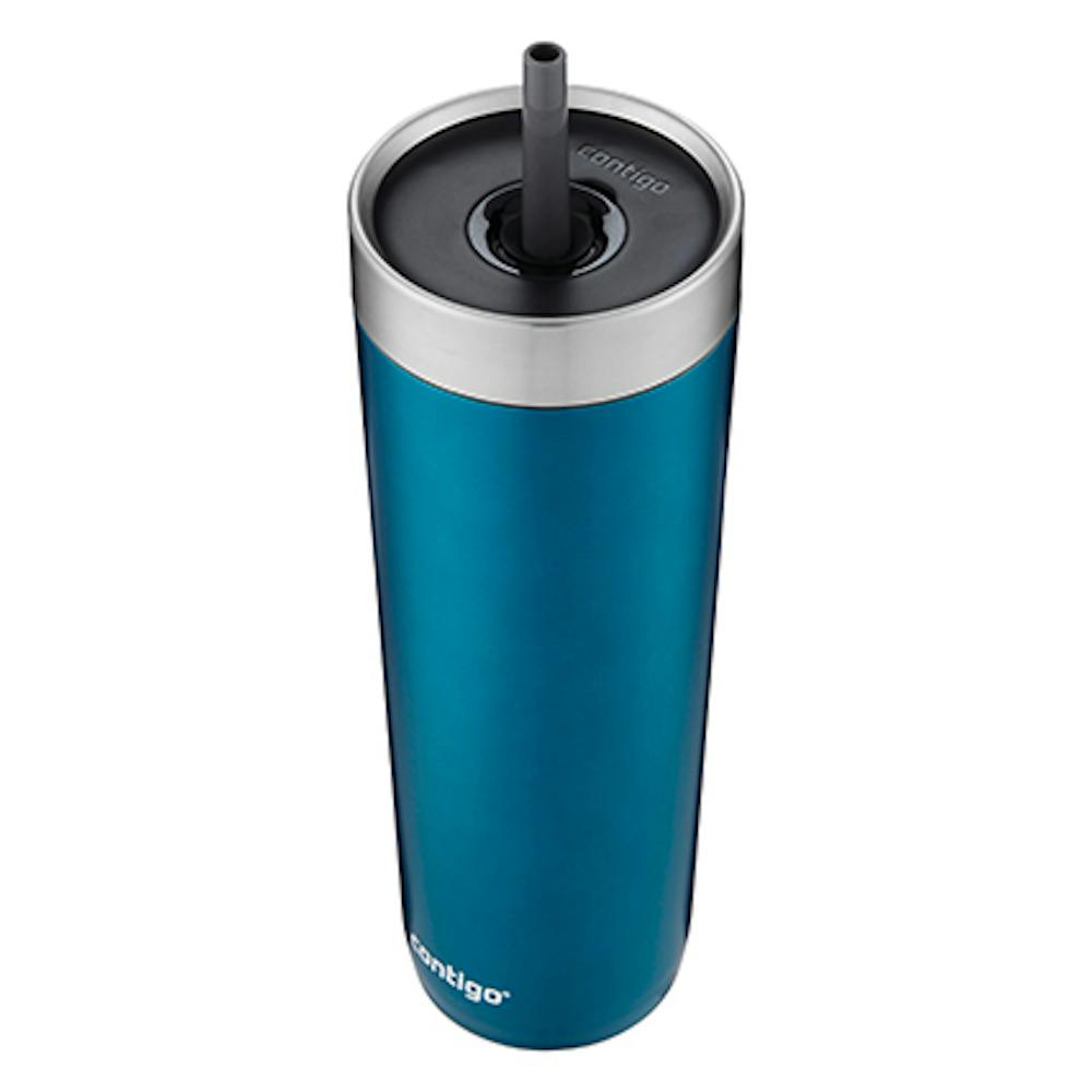 stainless steel tumbler with straw