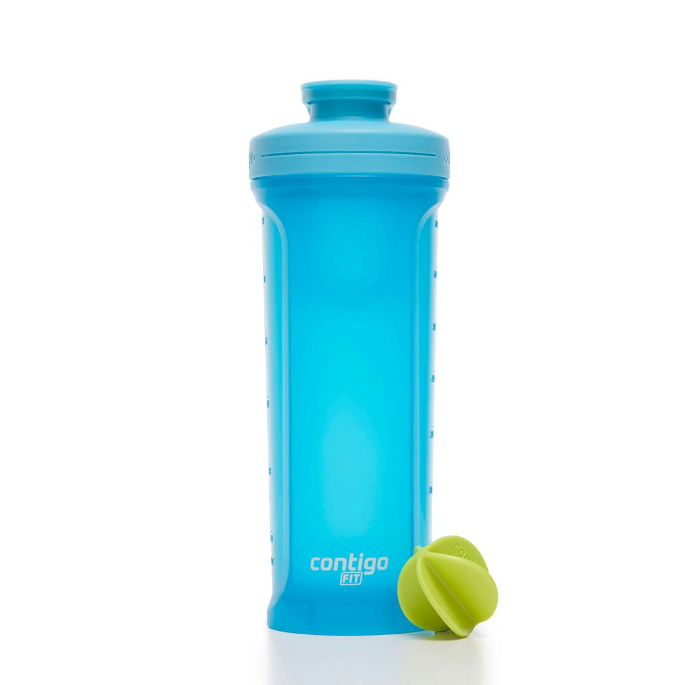 shake and smoothie mixing travel cup front view
