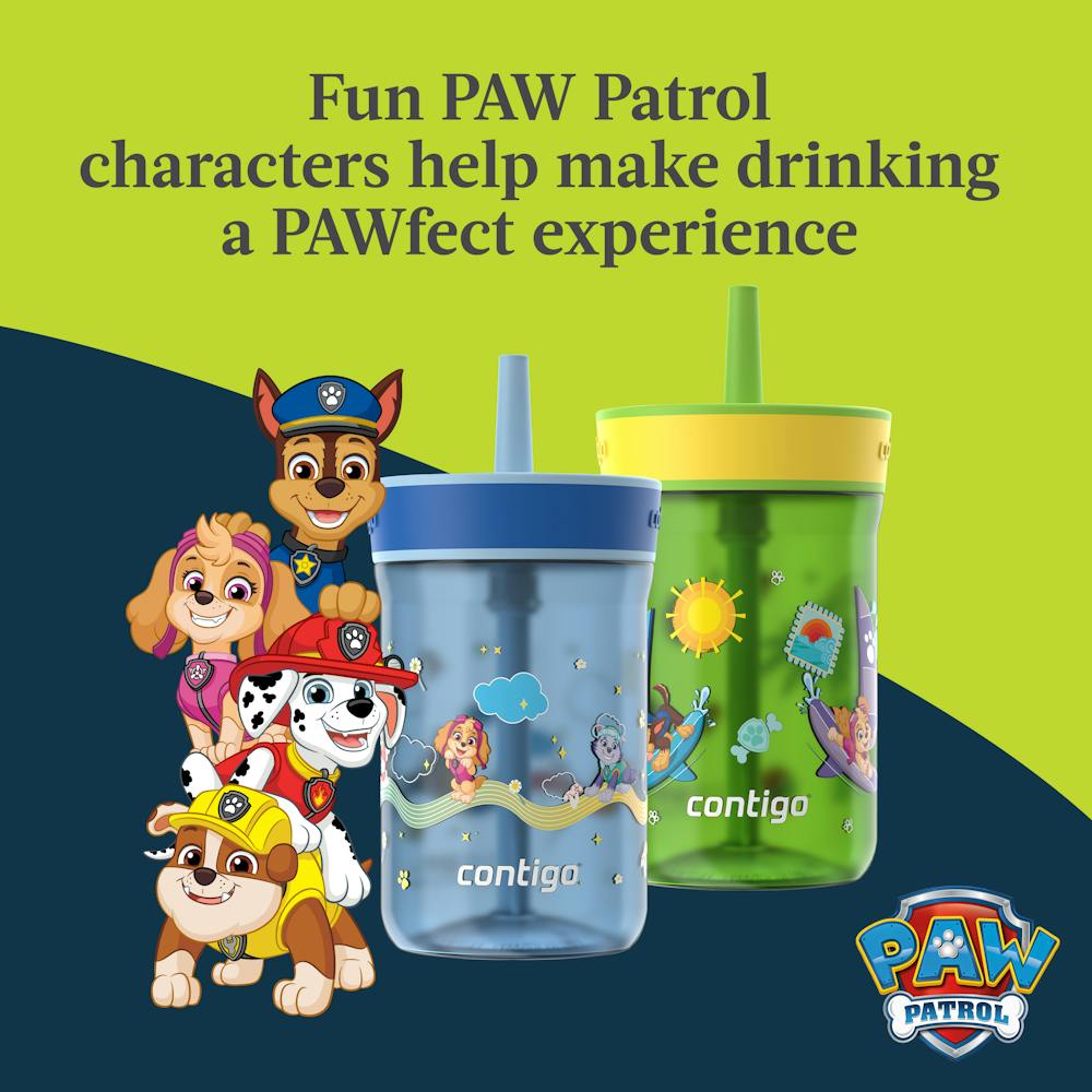Contigo® Kids Leighton Spill-Proof Tumbler with Straw, 14 oz, 2pk