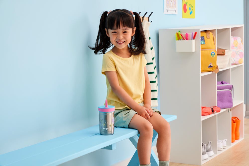 Contigo® Kids Leighton Spill-Proof Stainless Steel Tumbler with Straw, 12oz.