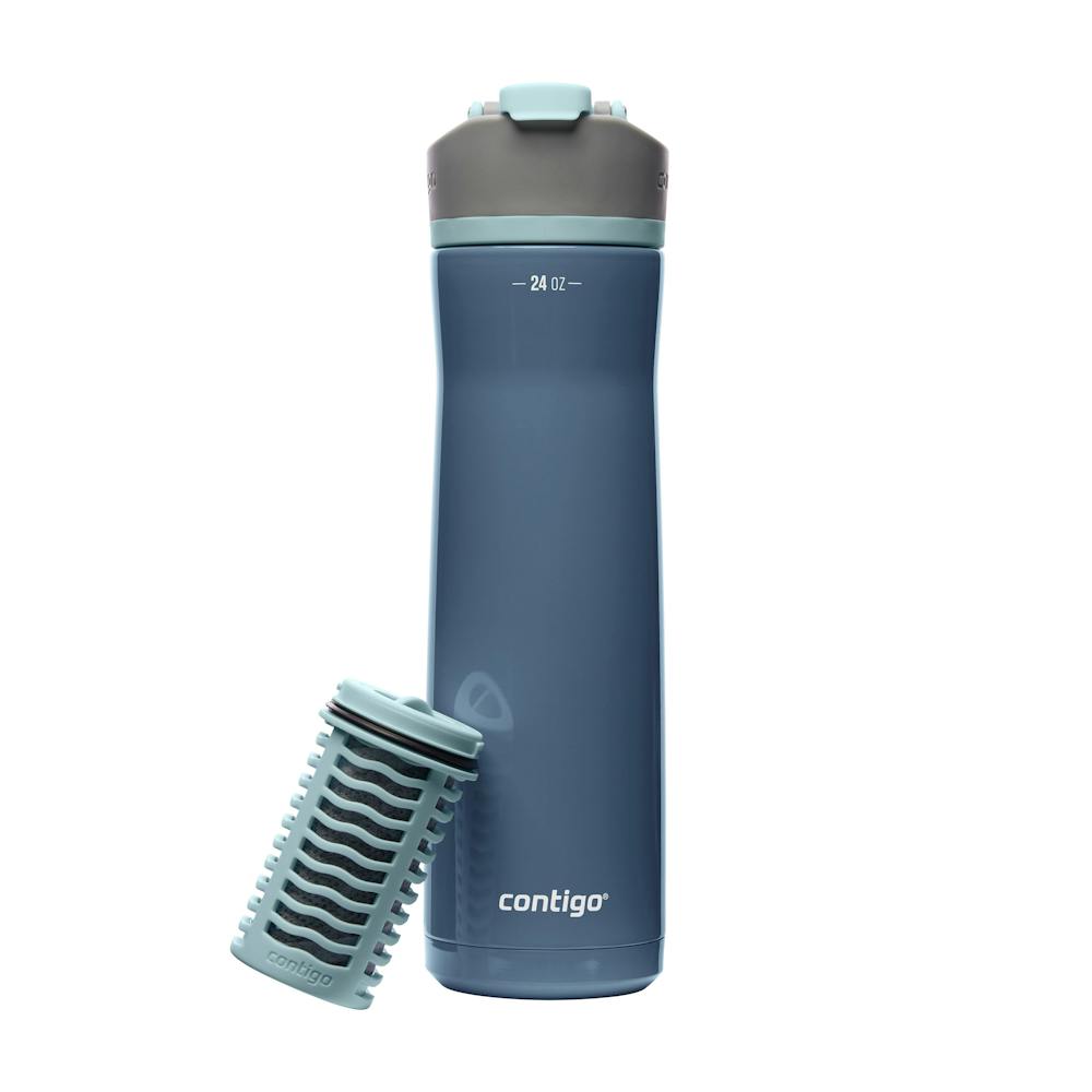 Contigo® Clybourn Chill Freeflow Filtration Stainless Steel Water Bottle with AUTOSEAL® Lid, 24oz