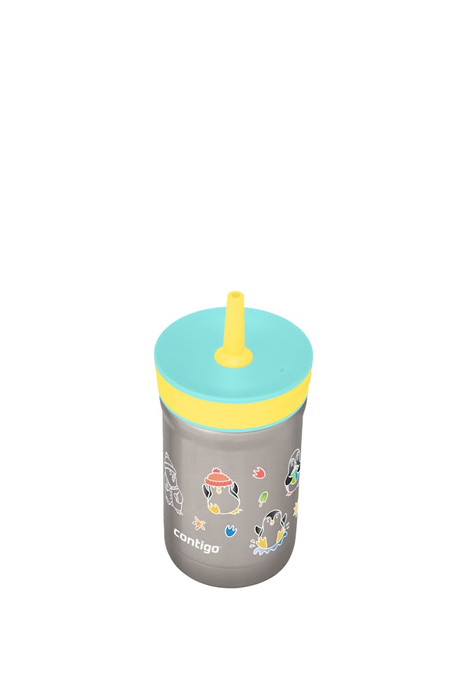 Contigo® Kids Leighton Spill-Proof Stainless Steel Tumbler with Straw, 12oz.