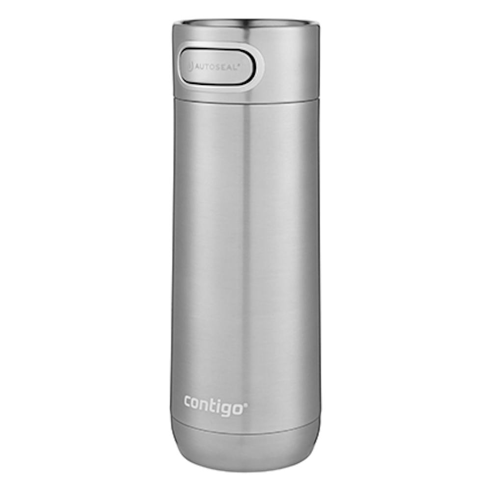 luxe stainless steel thermal bottle