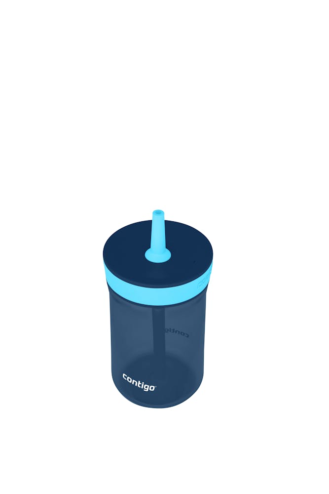 Kids’ Leighton Straw Tumbler with Spill-Proof Leak-Proof Lid, 14oz
