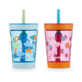 Kids Spill-Proof Tumbler with Straw, 14oz