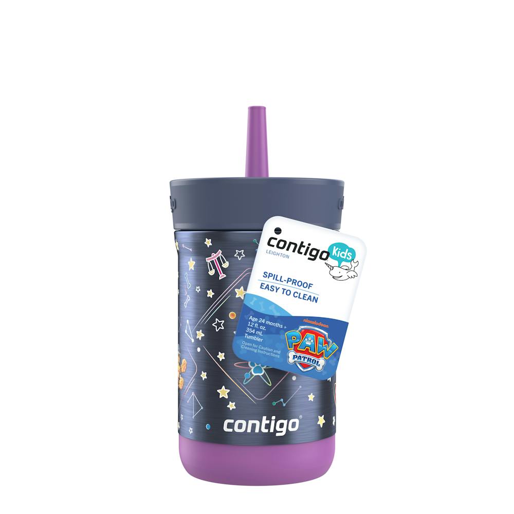 Contigo® Kids Leighton Spill-Proof Stainless Steel Tumbler with Straw, 12oz.