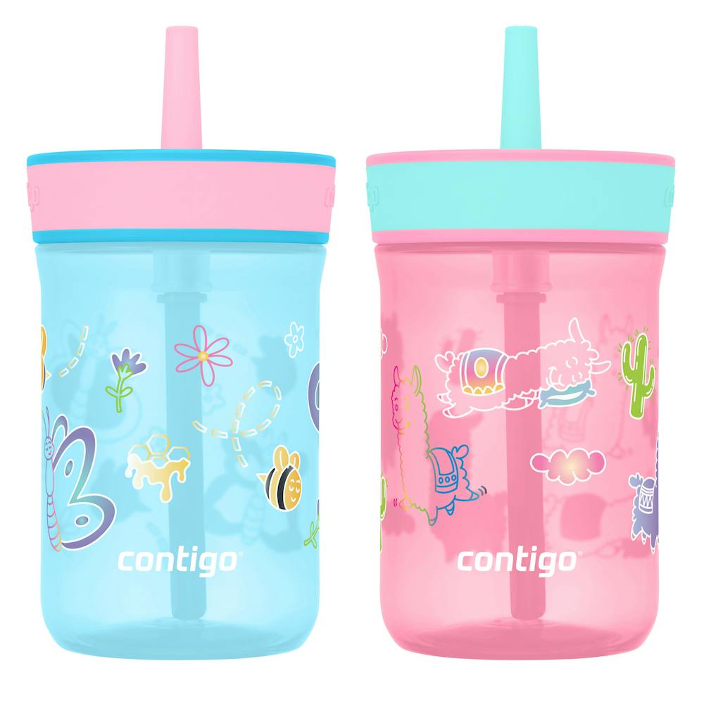 Kids’ Leighton Straw Tumbler with Spill-Proof Lid, 14oz