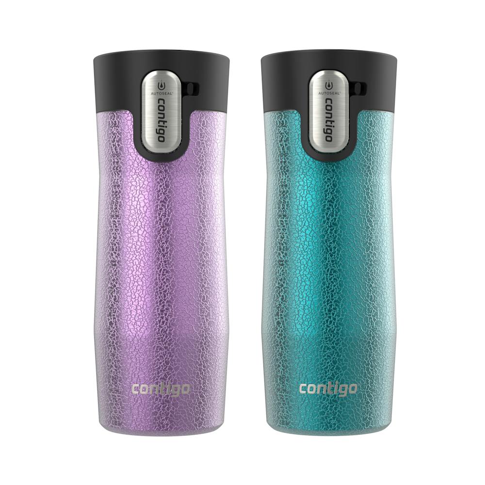 Contigo® West Loop 3.0 Stainless Steel Travel Mug with AUTOSEAL® Lid, 16oz, 2-Pack
