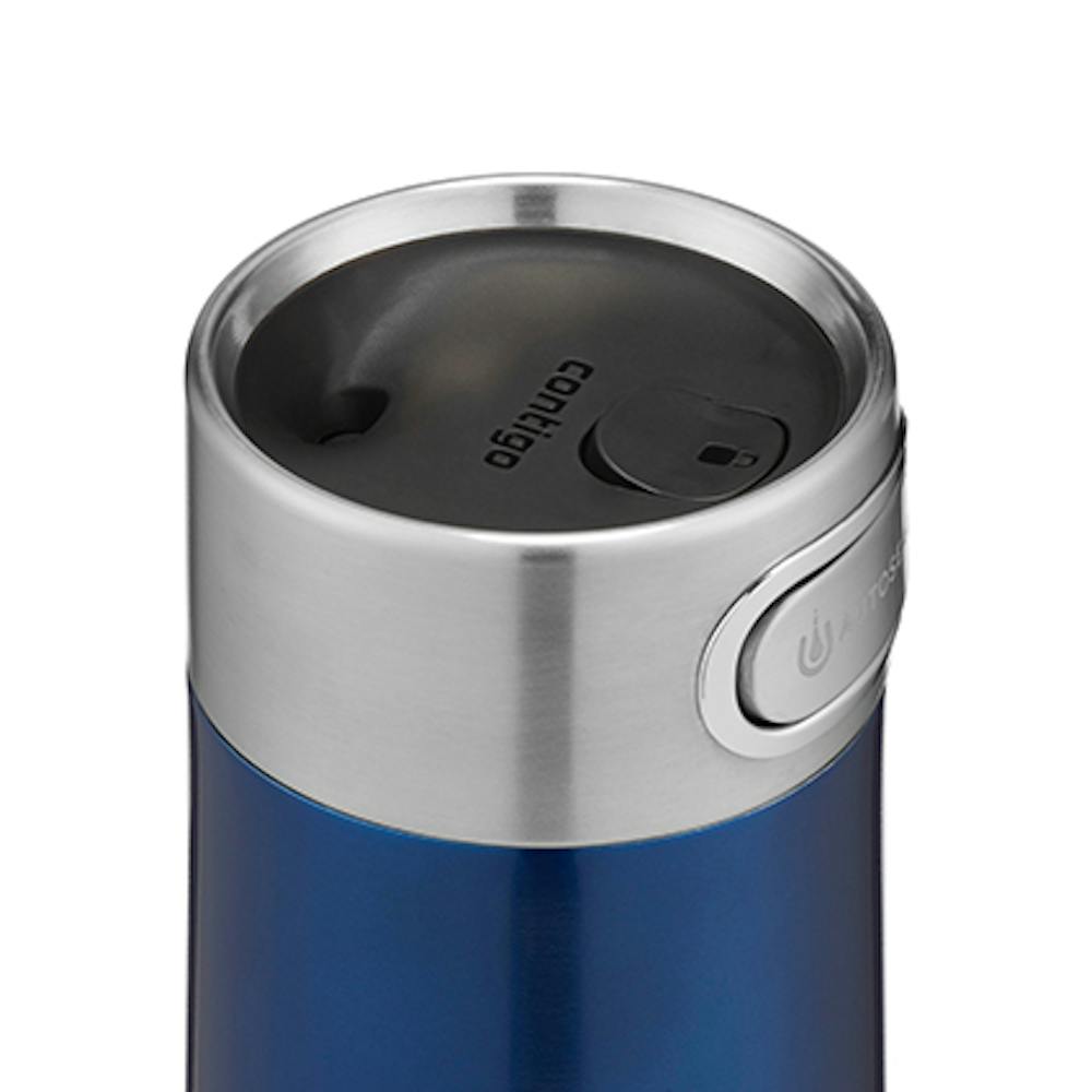 luxe auto seal vacuum insulated stainless steel travel mug