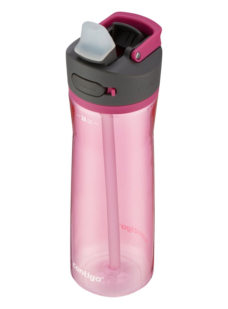 auto spout reusable water bottle