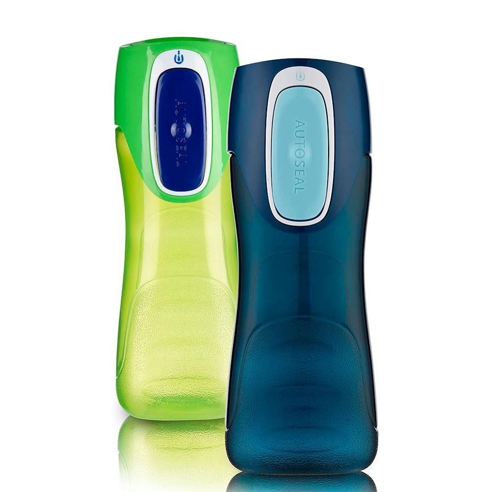 assorted color kids auto seal water bottle s