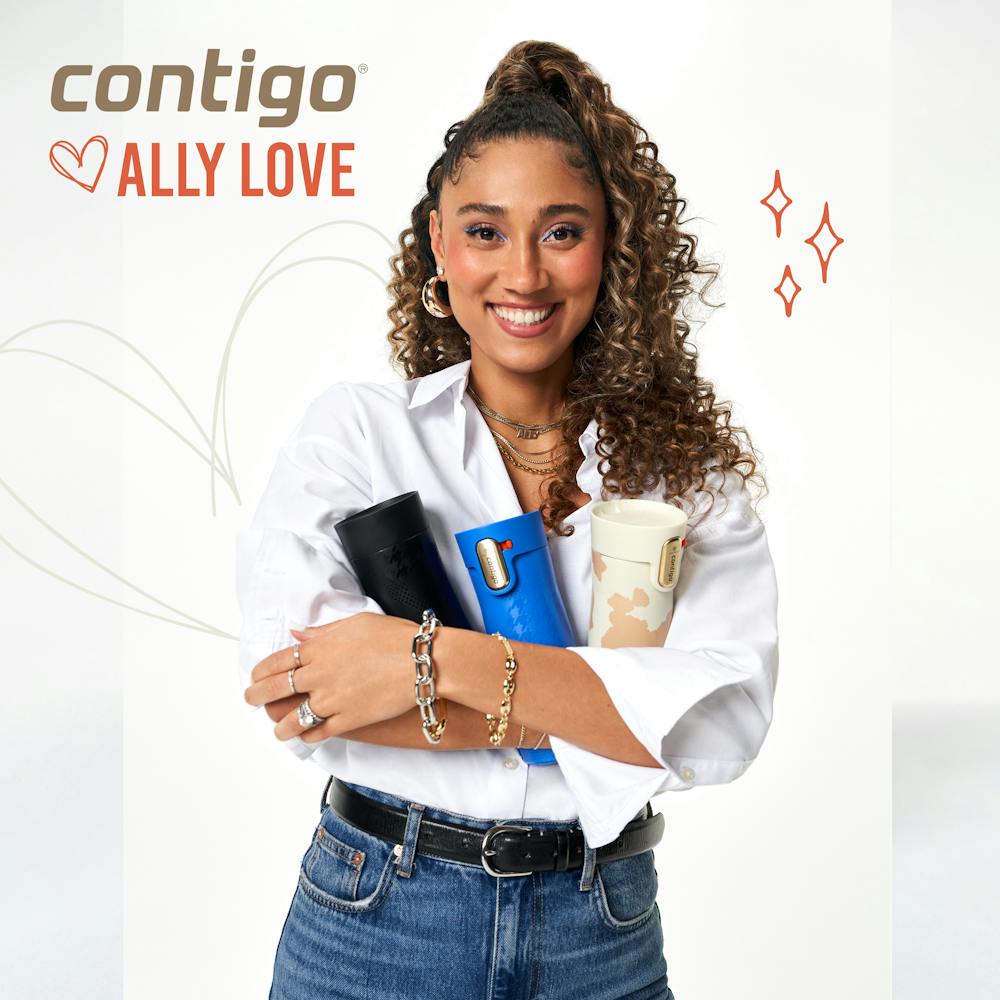 Contigo® x Ally Love West Loop 3.0 Stainless Steel Travel Mug with AUTOSEAL® Easy-Clean Lid, 16oz