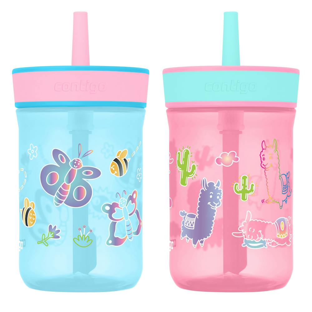 Kids’ Leighton Straw Tumbler with Spill-Proof Lid, 14oz