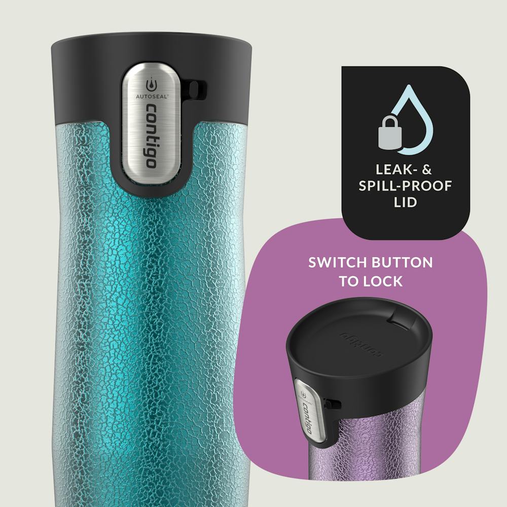 Contigo® West Loop 3.0 Stainless Steel Travel Mug with AUTOSEAL® Lid, 16oz, 2-Pack