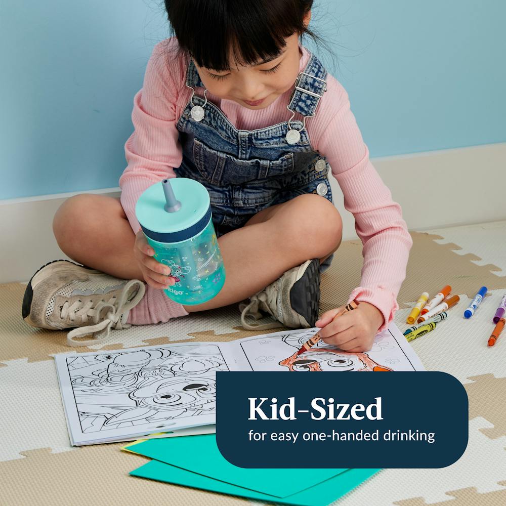 Kids Leighton Spill-Proof Tumbler with Straw, 14oz., 2-Pack
