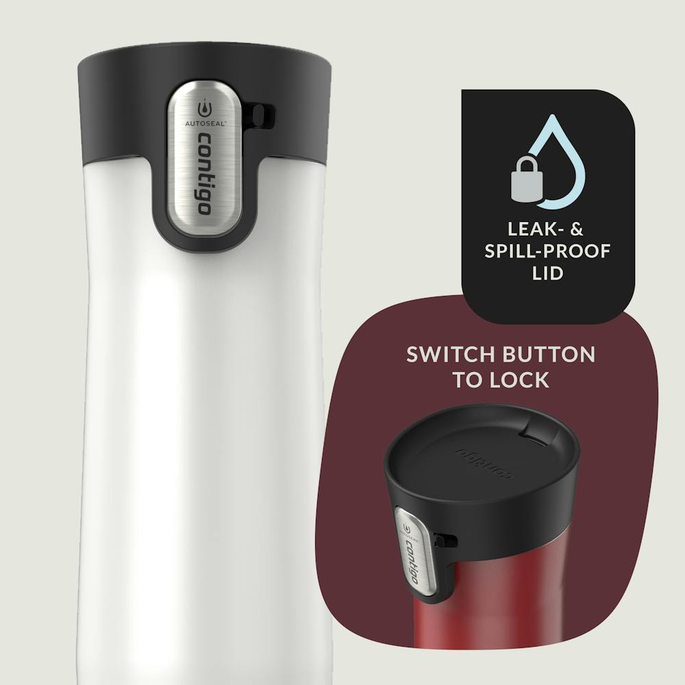 Contigo® West Loop 3.0 Stainless Steel Travel Mug with AUTOSEAL® Lid, 20oz, 2-Pack
