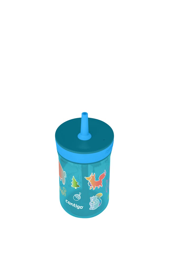 Kids’ Leighton Straw Tumbler with Spill-Proof Leak-Proof Lid, 14oz