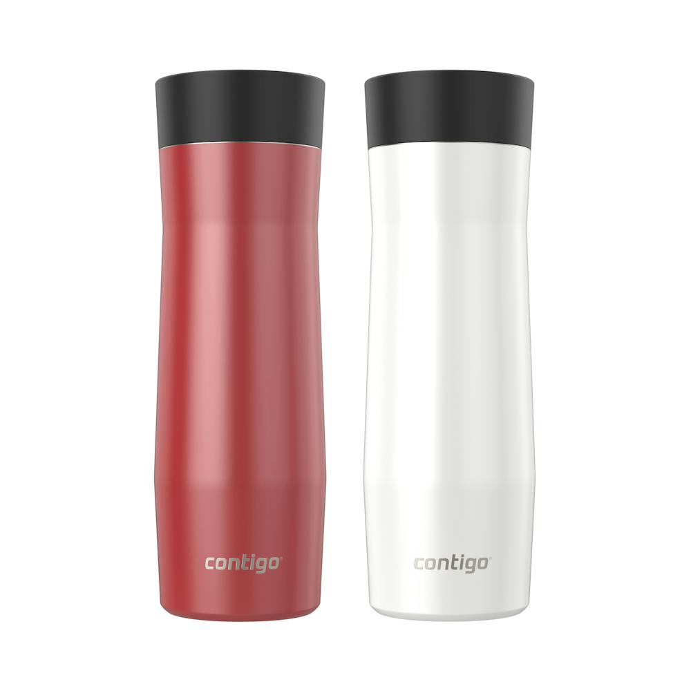 Contigo® West Loop 3.0 Stainless Steel Travel Mug with AUTOSEAL® Lid, 20oz, 2-Pack