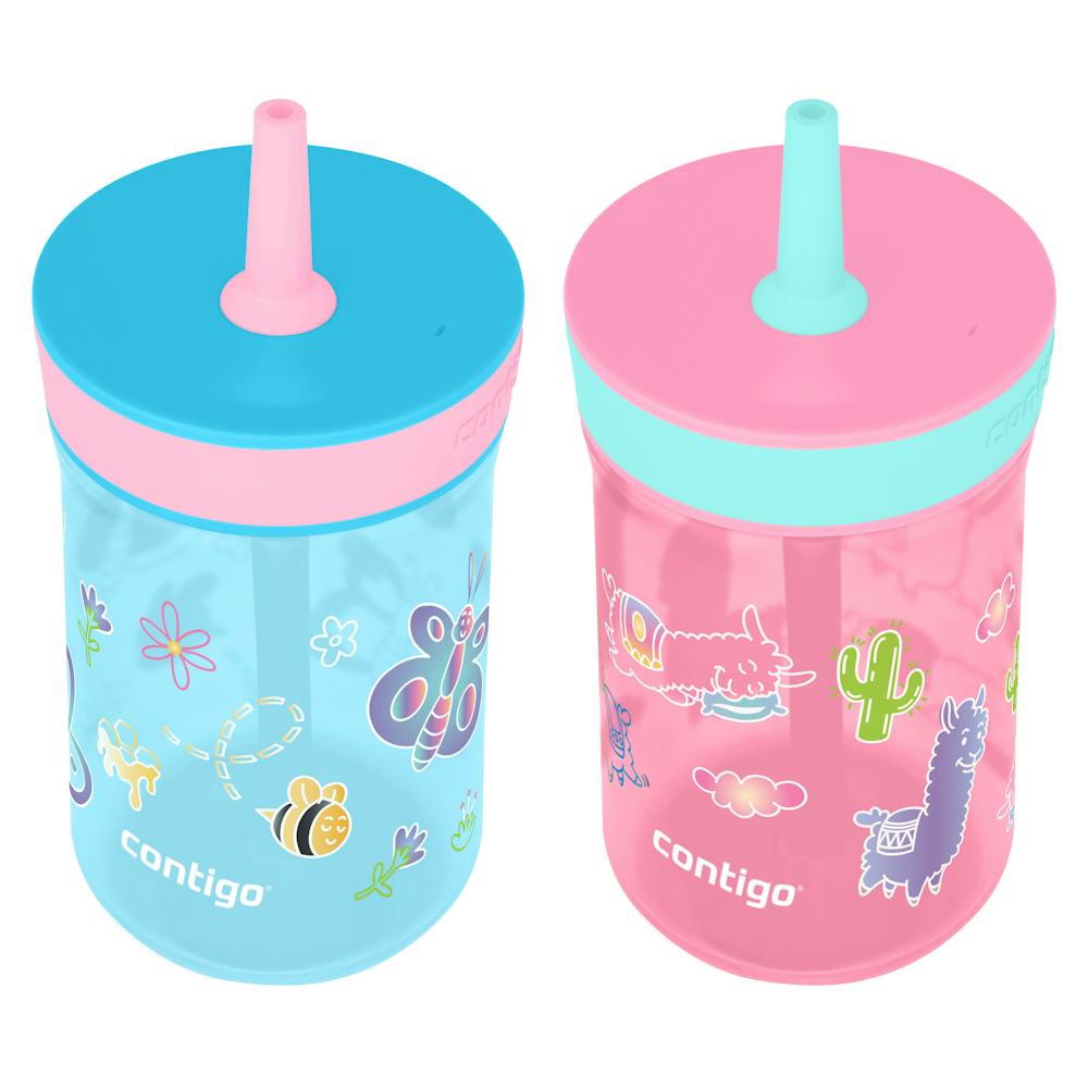 Kids’ Leighton Straw Tumbler with Spill-Proof Lid, 14oz