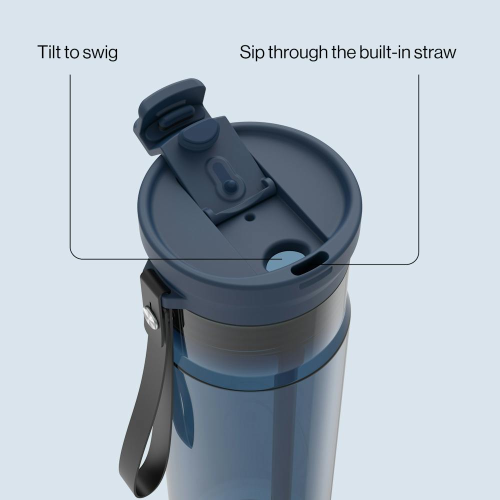 28oz DualSip Plastic Bottle