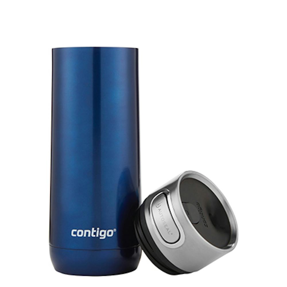 luxe stainless steel thermal bottle