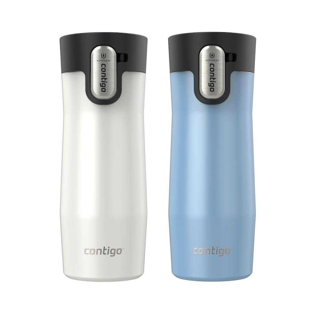 Contigo® West Loop 3.0 Stainless Steel Travel Mug with AUTOSEAL® Lid, 16oz, 2-Pack