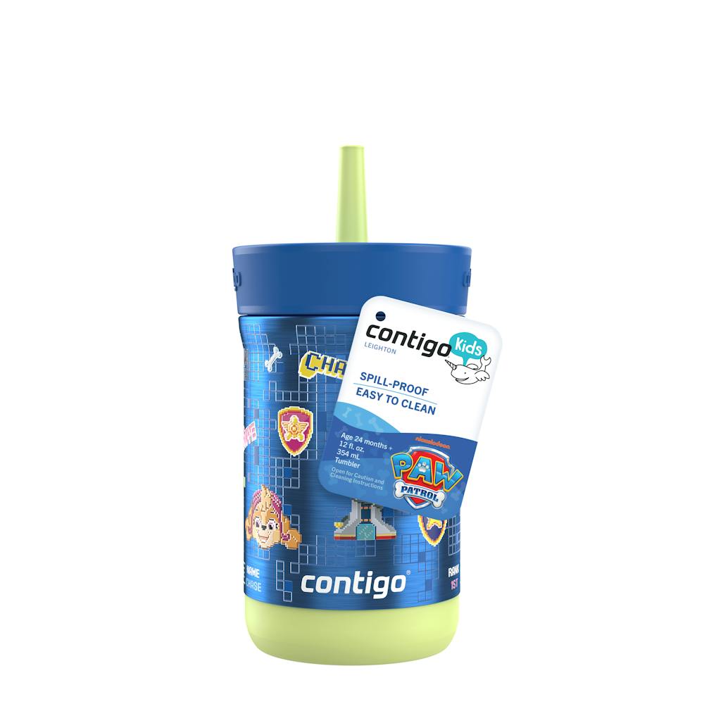 Contigo® Kids Leighton Spill-Proof Stainless Steel Tumbler with Straw, 12oz.