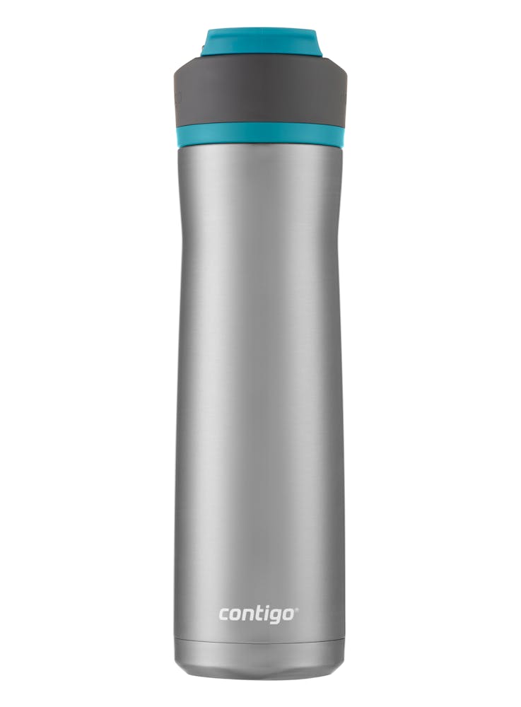 auto spout reusable water bottle