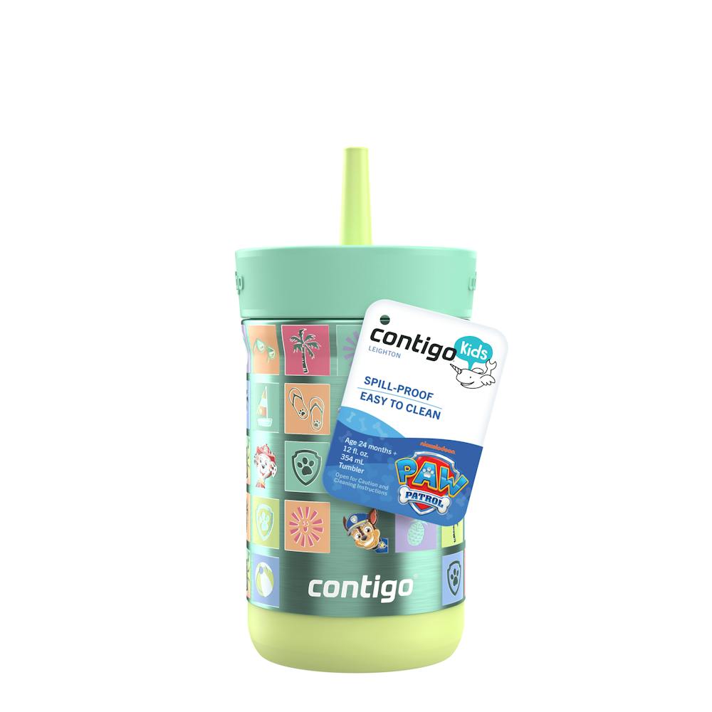 Contigo® Kids Leighton Spill-Proof Stainless Steel Tumbler with Straw, 12oz.