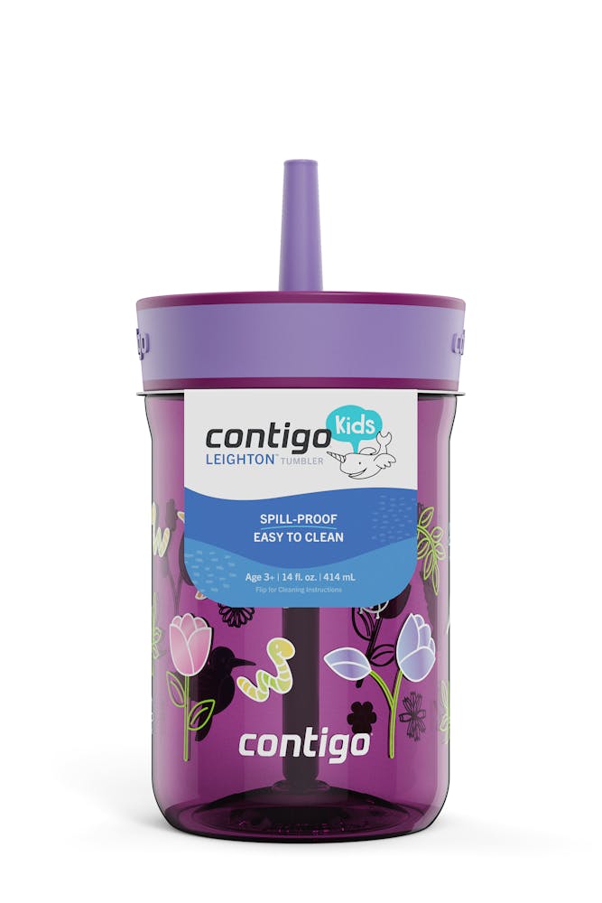 Contigo® Kids Leighton Spill-Proof Tumbler with Straw, 14 oz