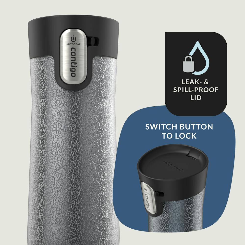 Contigo® West Loop 3.0 Stainless Steel Travel Mug with AUTOSEAL® Lid, 20oz, 2-Pack