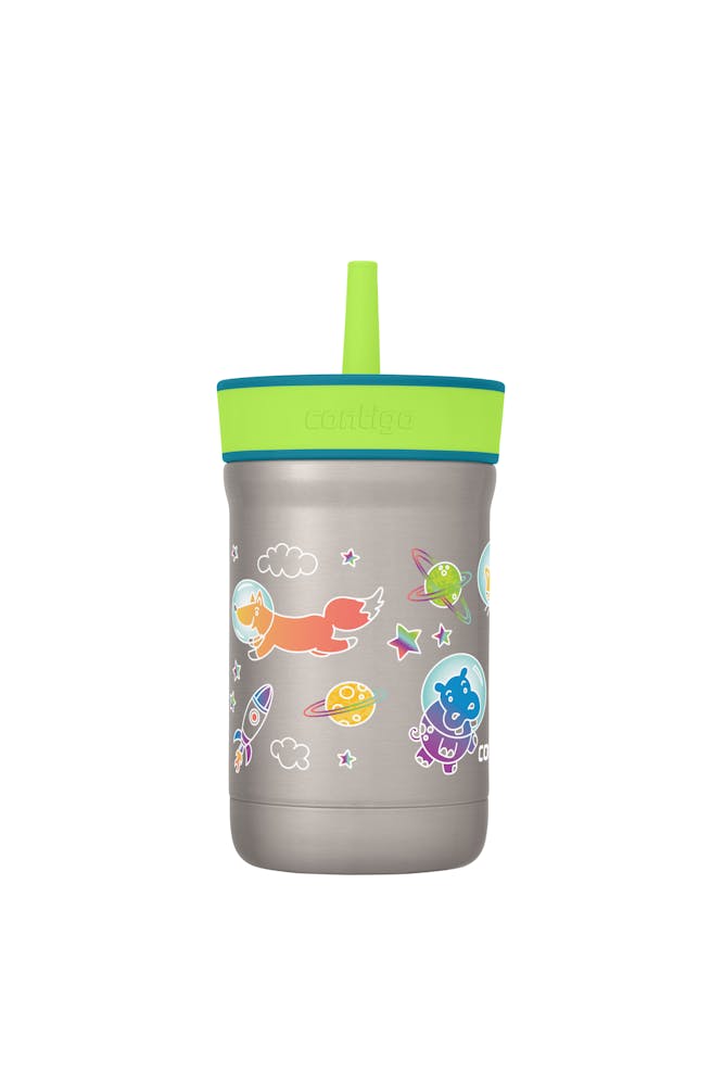 Contigo® Kids Leighton Spill-Proof Stainless Steel Tumbler with Straw, 12oz.
