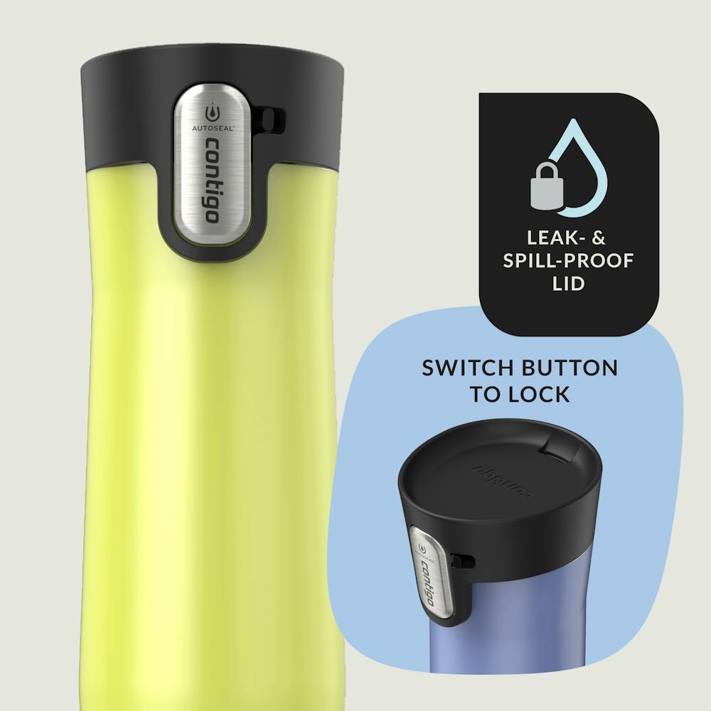 Contigo® West Loop 3.0 Stainless Steel Travel Mug with AUTOSEAL® Lid, 20oz, 2-Pack