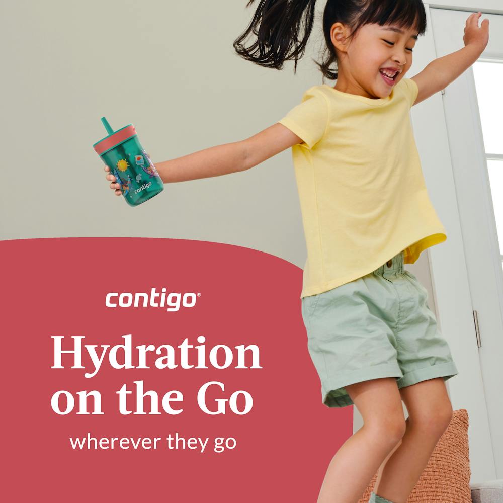Contigo® Kids Leighton Spill-Proof Tumbler with Straw, 14 oz