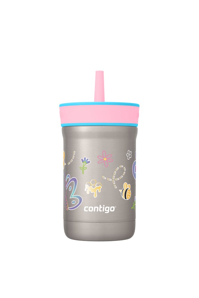 Contigo® Kids Leighton Spill-Proof Stainless Steel Tumbler with Straw, 12oz.