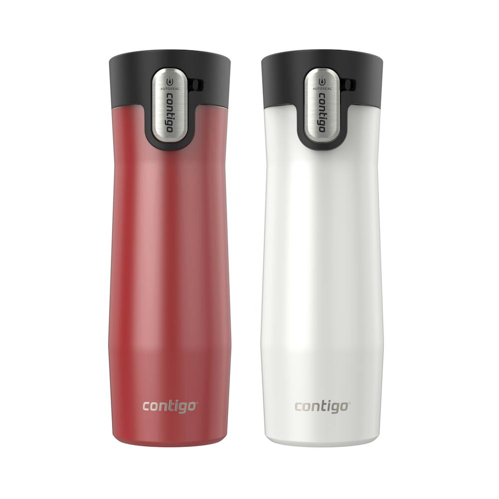 Contigo® West Loop 3.0 Stainless Steel Travel Mug with AUTOSEAL® Lid, 20oz, 2-Pack