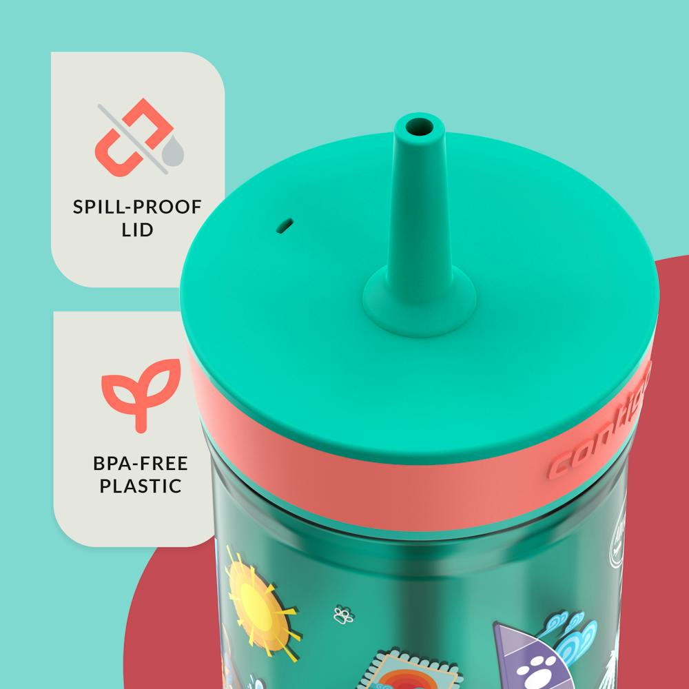 Contigo® Kids Leighton Spill-Proof Tumbler with Straw, 14 oz