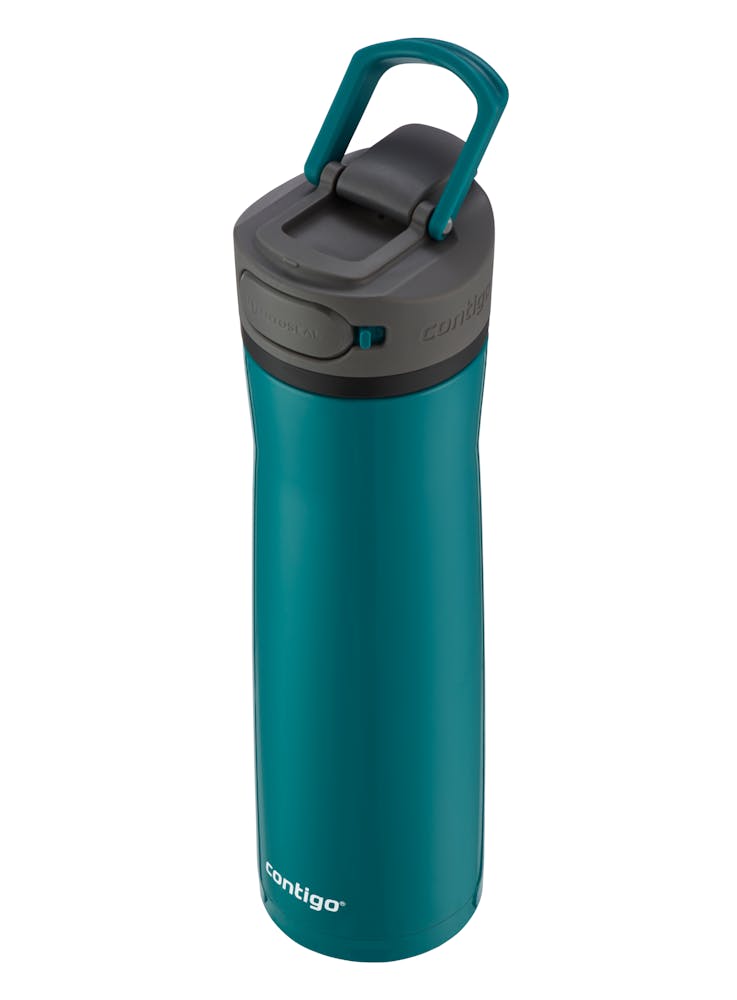 auto seal reusable water bottle