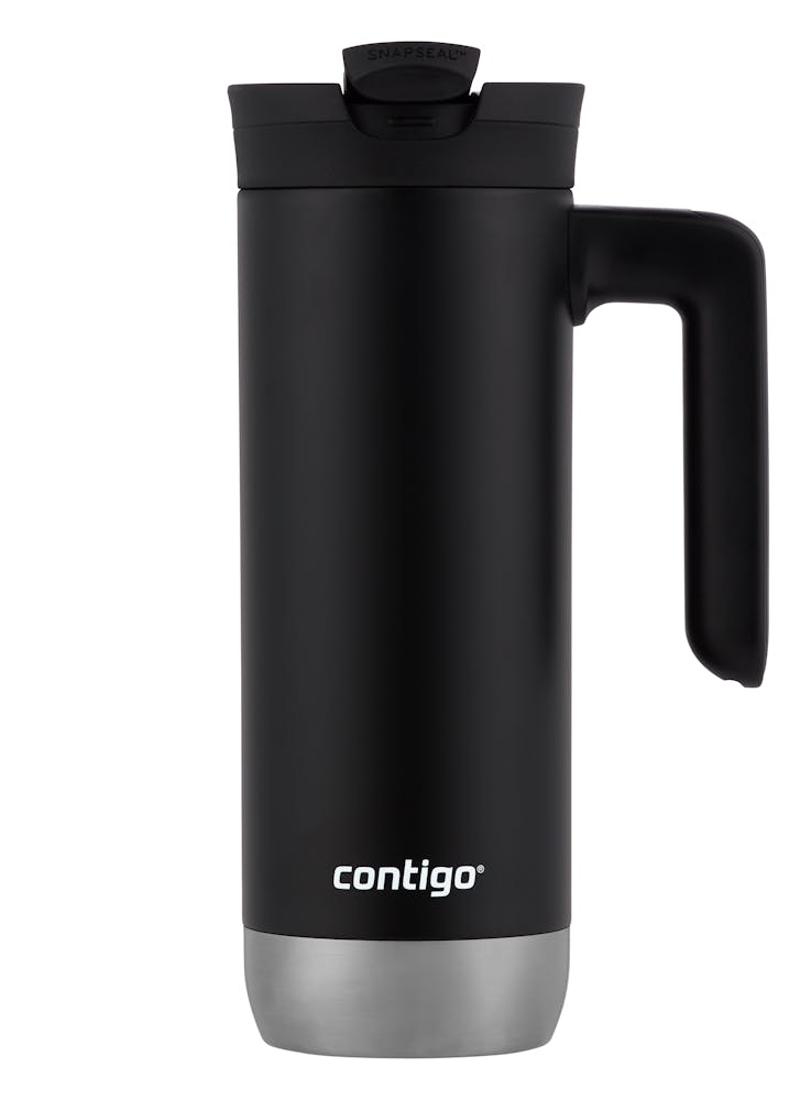 thermal travel mug with handle