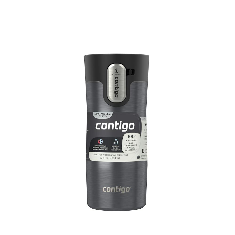 Contigo® AUTOSEAL® West Loop Vacuum-Insulated Stainless Steel Travel Mug with Easy-Clean Lid, 12 oz